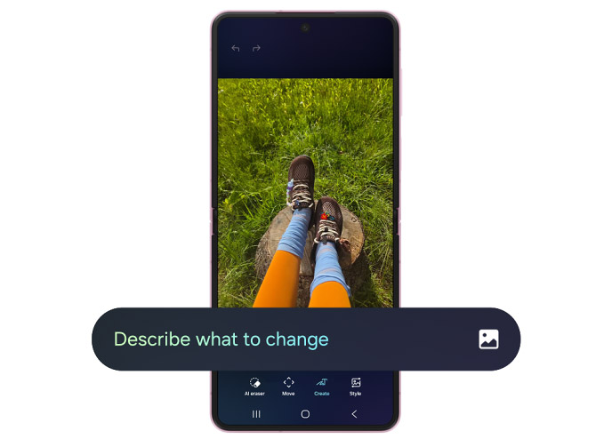 galaxy z flip8 features photo assist start