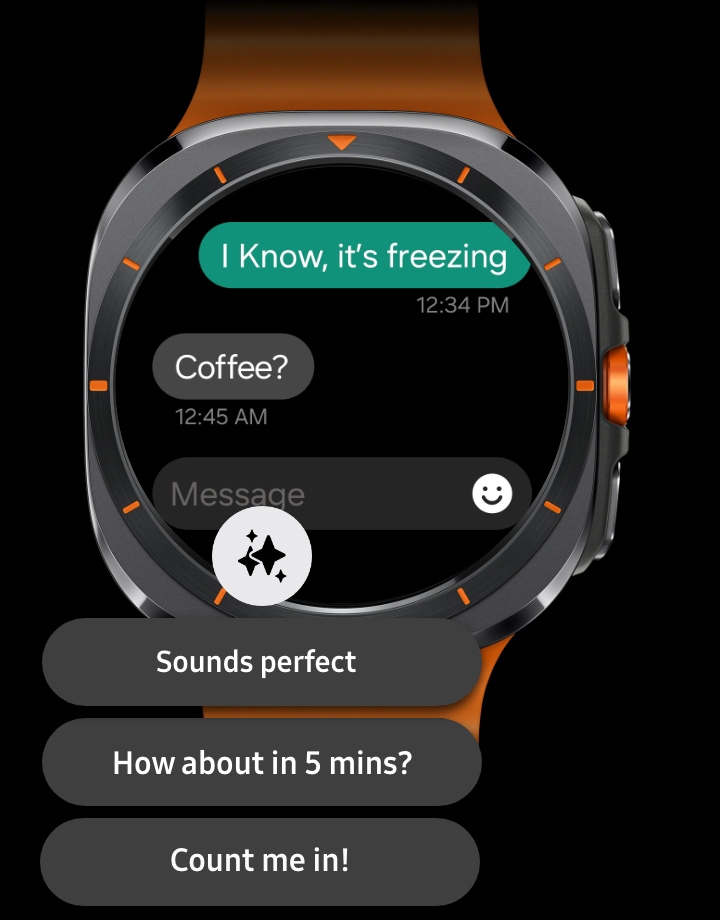 Galaxy watch hangouts online