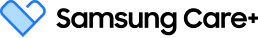 Samsung Care plus logo.