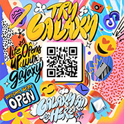 QR code to access Try Galaxy.