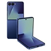 Samsung Galaxy Z Flip7 folded to 85.5mm showing Armor Aluminum 2 frame, Armor FlexHinge and IP48 durability