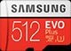 Carte microSD Samsung 512Go