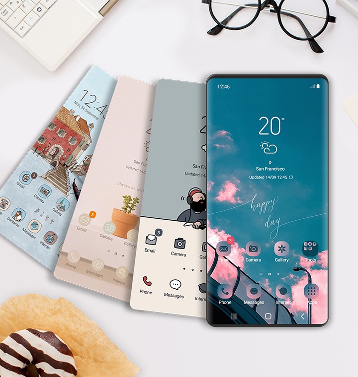 Galaxy Themes Aplicaciones Y Servicios Samsung México