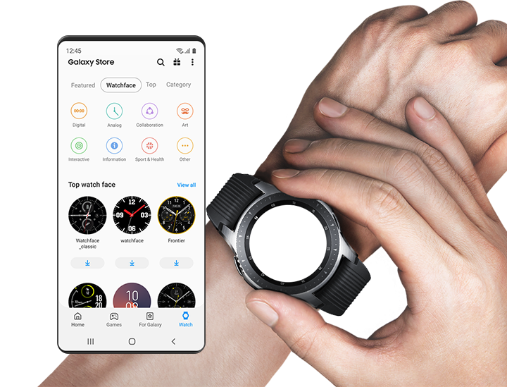 gear watch app store