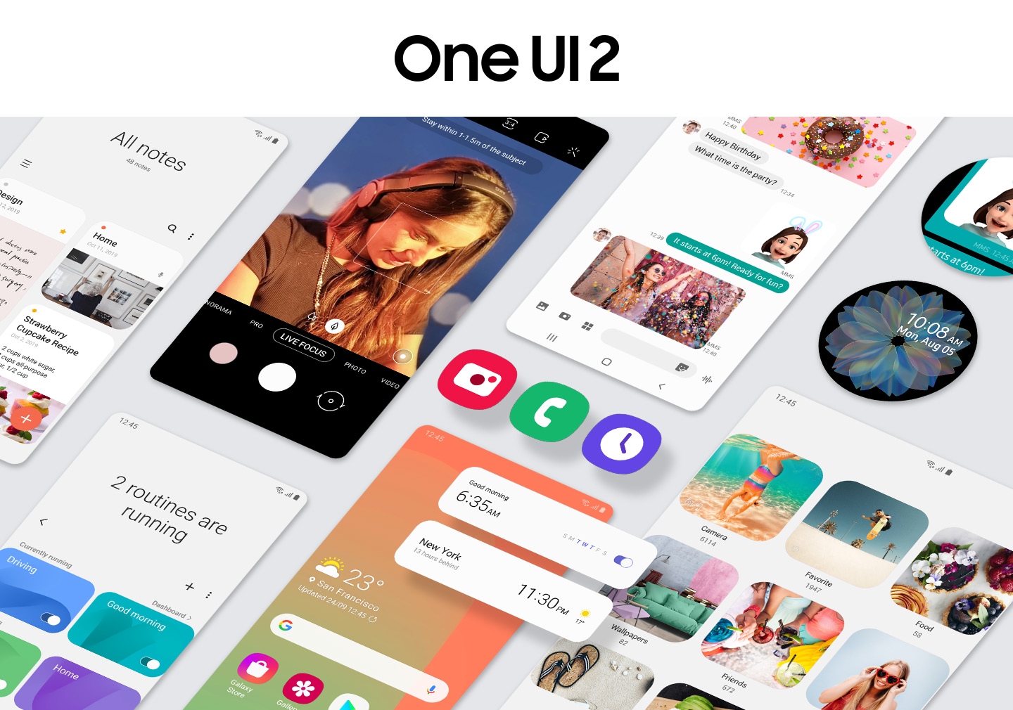 Samsung one ui home