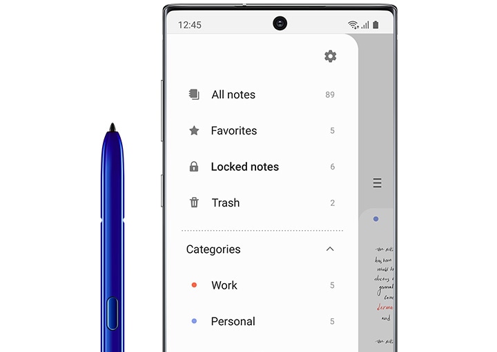 Где находятся файлы samsung notes