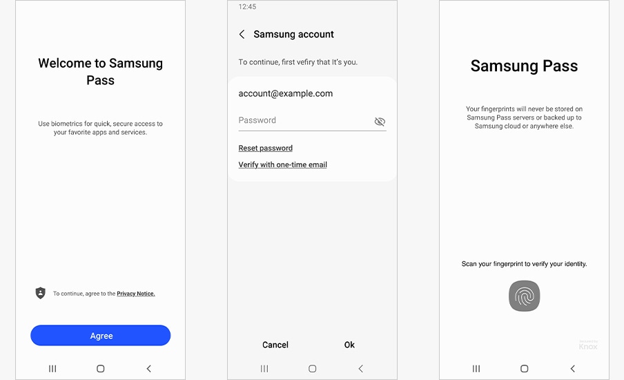 Samsung pass framework что это