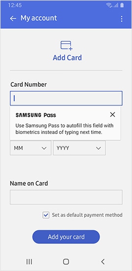 Samsung pass framework что это