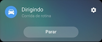 Foto simulada da interface Bixby Routines para a rotina de Condução. Ele diz Ações ativadas, com o recurso “Ativar a voz” ativada, “Reproduzir o Samsung Music” e a orientação da tela de rotação automática escolhida.