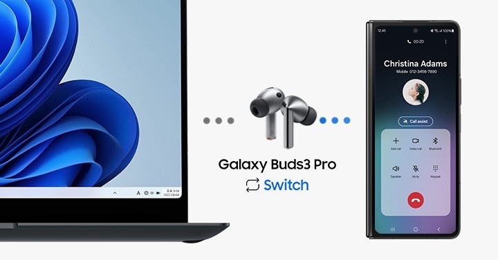 Galaxy Buds 3 Pro Silver | Samsung Canada
