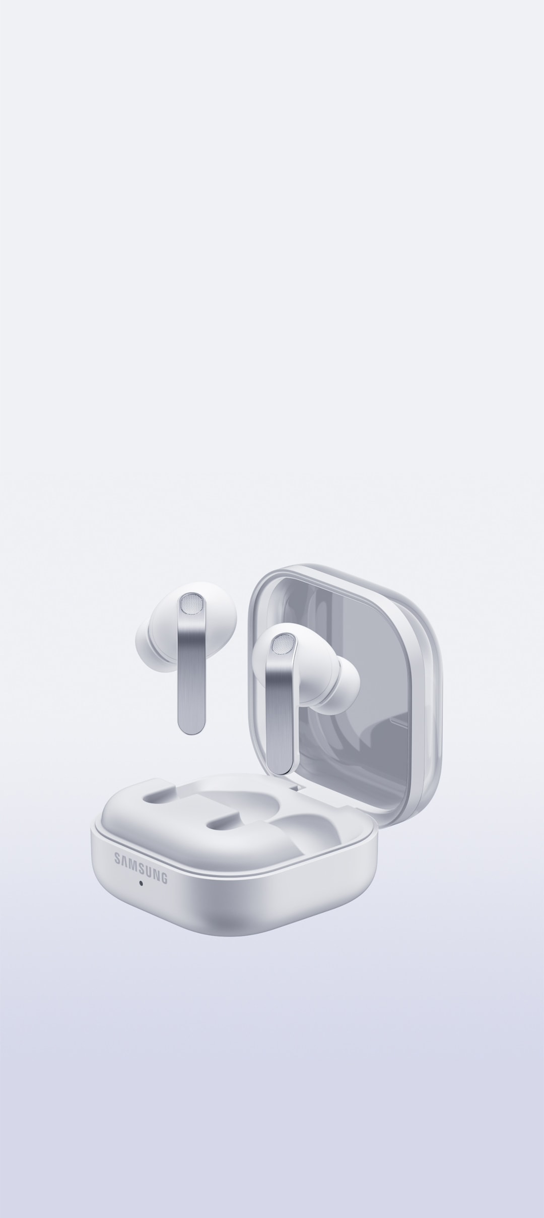 Galaxy Buds4 Pro White | Samsung Canada