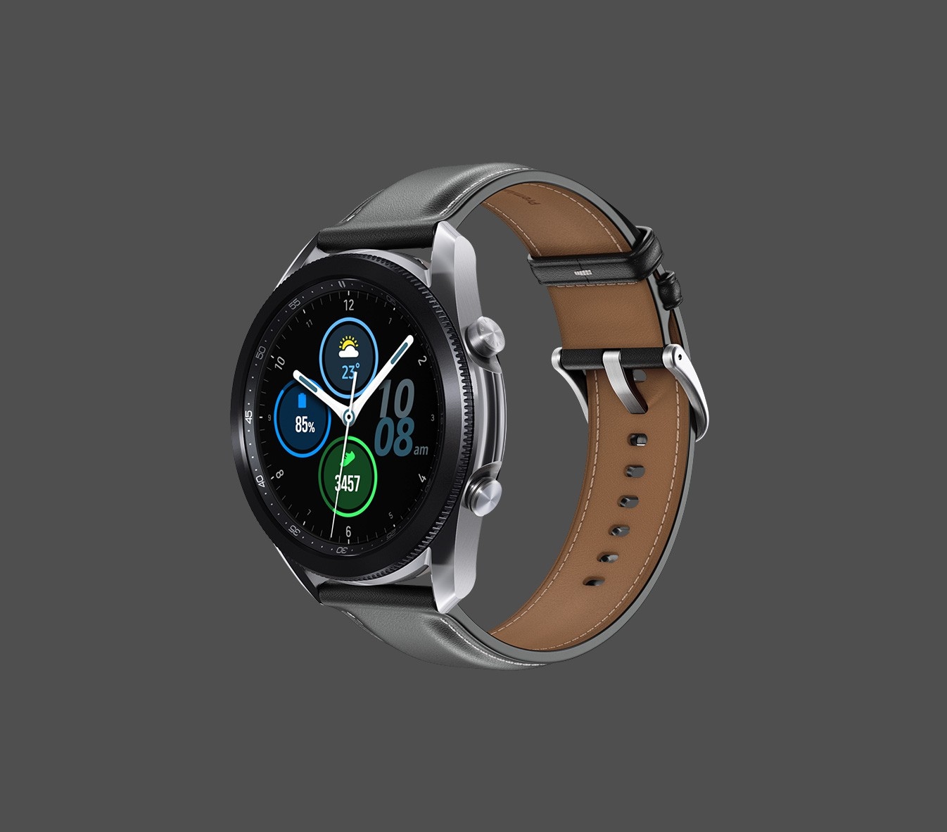 Samsung Galaxy Watch 3 45mm Silver Spesifikasi | Samsung Indonesia