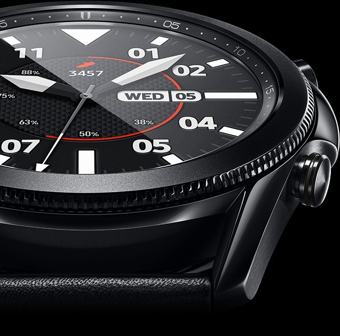 Samsung Galaxy Watch 3 45mm Silver Spesifikasi | Samsung Indonesia