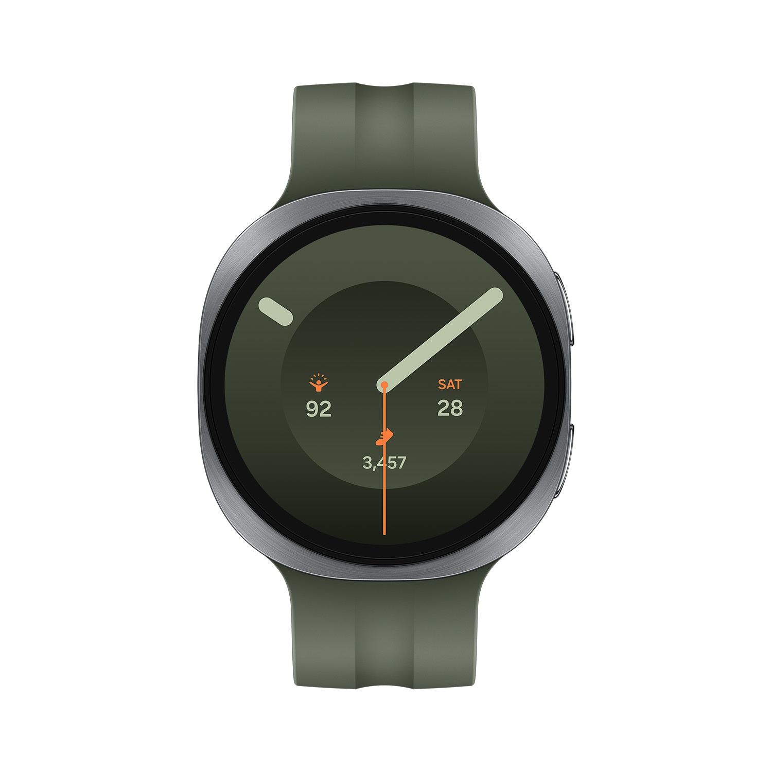 Samsung Galaxy Watch9 5G Silber/Grün 44&nbsp;mm