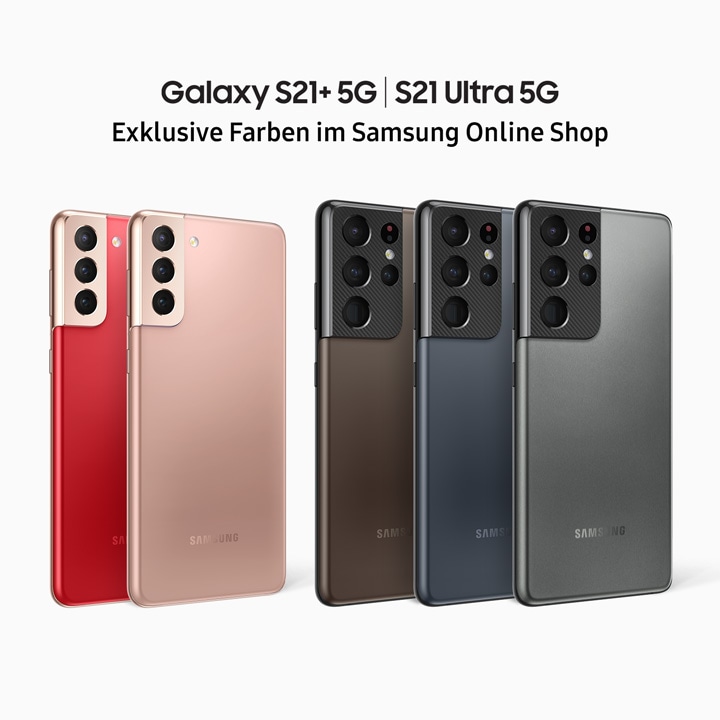 Galaxy S21 Ultra, S21+, S21 5G kaufen | Preis & Angebote