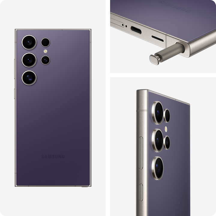 Samsung Galaxy S24 Ultra 5G Titanium Violet 1TB mit Vertrag