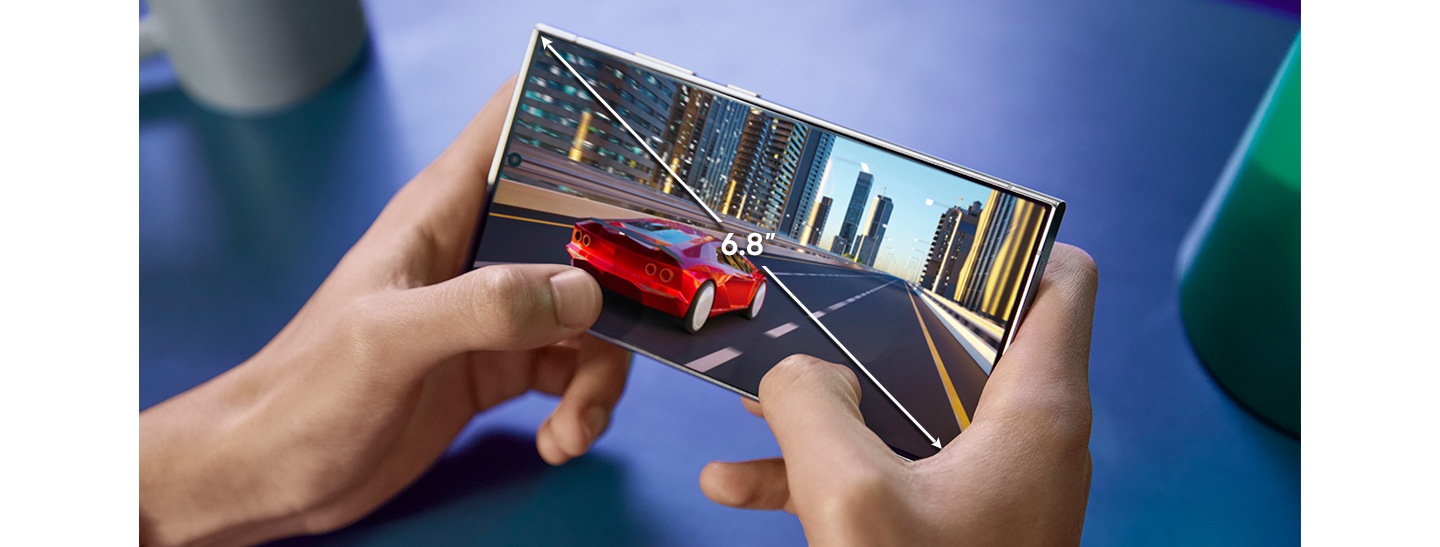 يبلغ قياس Galaxy S24 Ultra قطريا 6 نقاط و 8 بوصات.