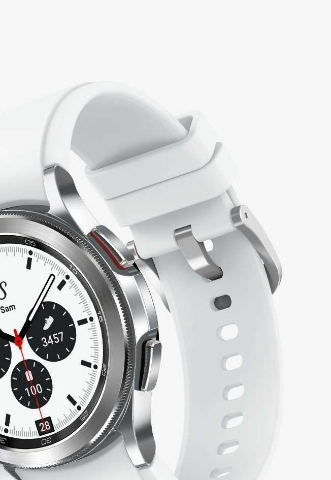 Correa acero Samsung Galaxy Watch 4 - 44mm (plata