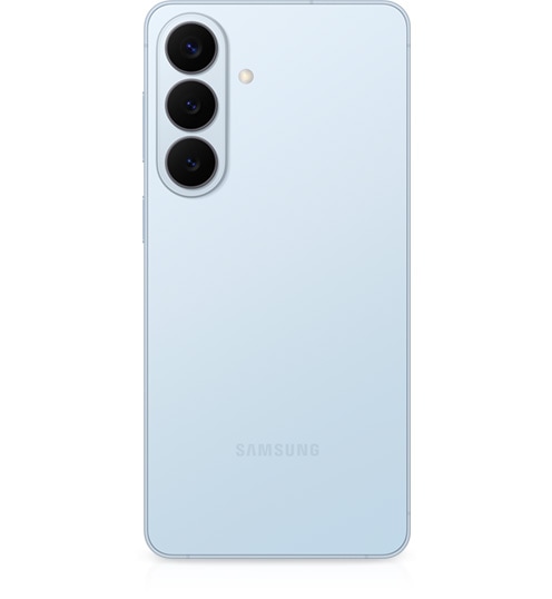 Samsung Galaxy S26 en azul cielo