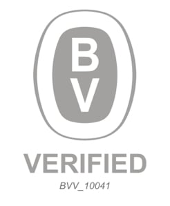 Logotipo verificado por BV. ID: BVV subrayado 10041