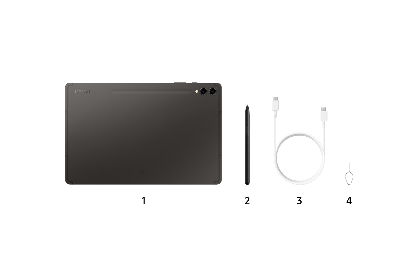 Tablette 12.4 Samsung Galaxy Tab S9+ et Etui avec clavier amovible et pad  (via ODR de 230€ + remise au panier de 110€) –