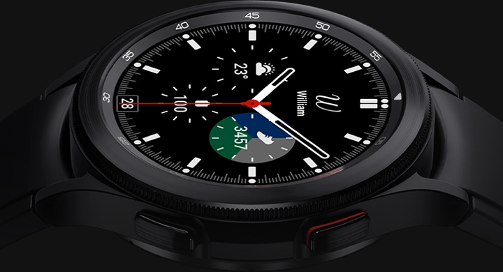 Samsung Galaxy Watch4 Montre connectée Bluetooth Ronde Wear OS 40 mm Argenté