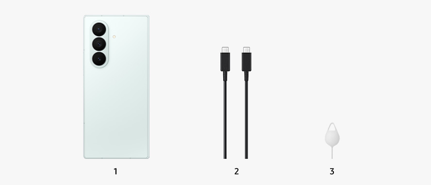 Contenu du coffret Vert d'eau