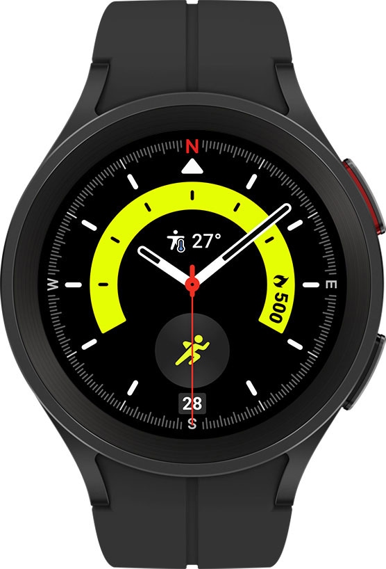 Galaxy Watch5 Pro 45mm (LTE) 鈦金黑| 三星電子香港