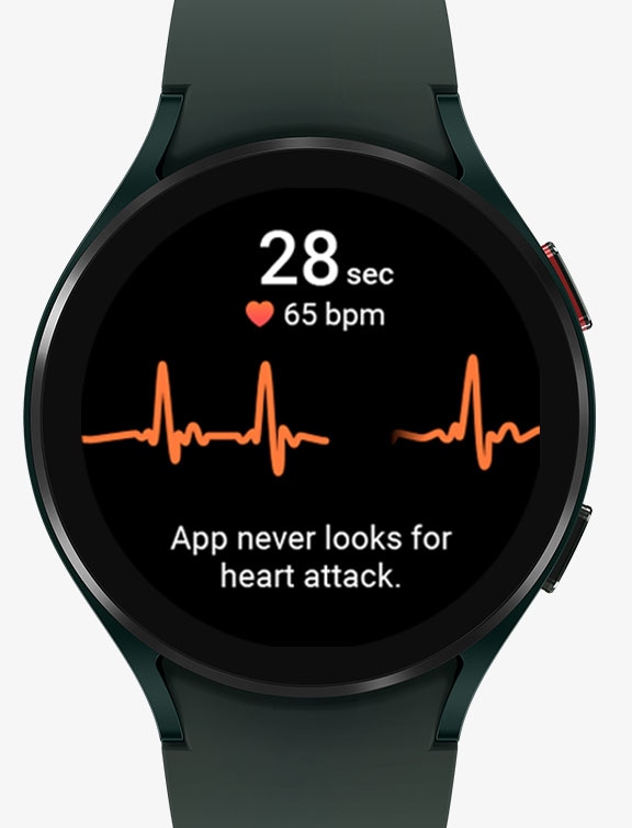 galaxy watch4 44mm LTE ecg 心電図 Cellular - 腕時計(デジタル)