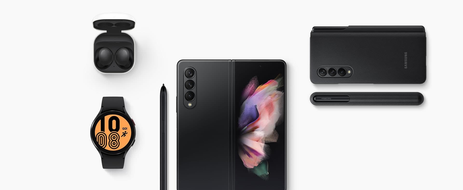 Earphone wireless Samsung Galaxy Buds2, aksesoris audio Samsung Galaxy Z Fold 3 terbaik. Lihat daftar Samsung accessories pilihan resmi Samsung Indonesia di sini.