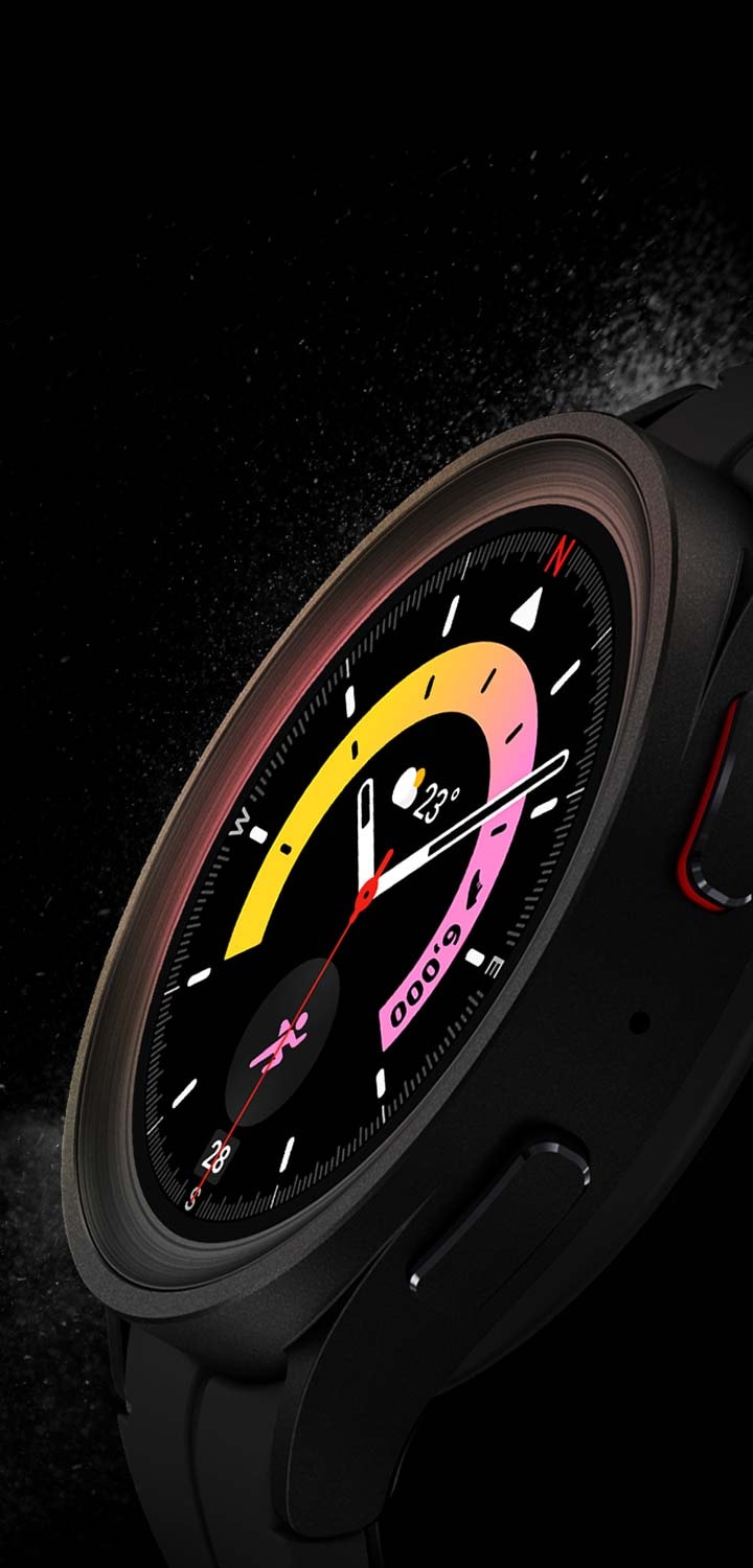 Galaxy Watch5 Pro BT Titanium 45mm Black Titanium | SM-R920NZKAEUA