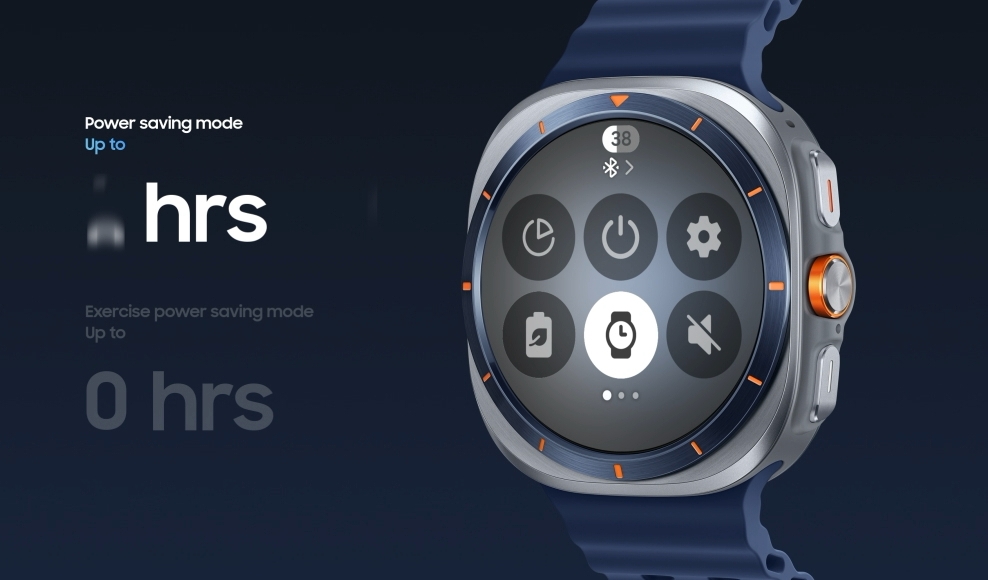 Samsung watch Ultra 2025 Blue Typeshop.pk