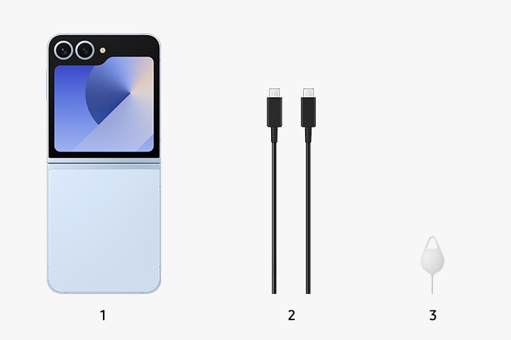 Samsung Galaxy Z Flip6ブラック&ホワイト Samsung Galaxy Z Flip6 | Galaxy AI | Samsung India