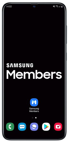 Samsung Members Prueba de Pantalla Táctil