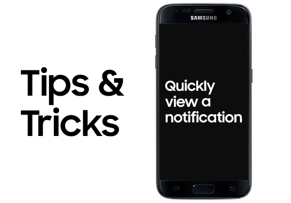 Tips & Tricks | Quickly view a notification