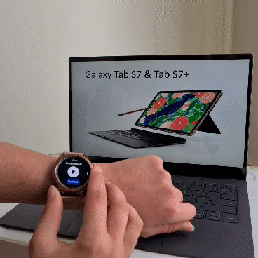 samsung galaxy watch ppt controller