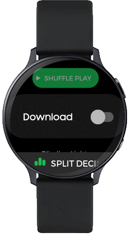 Samsung Galaxy Watch Download Spotify Playlist