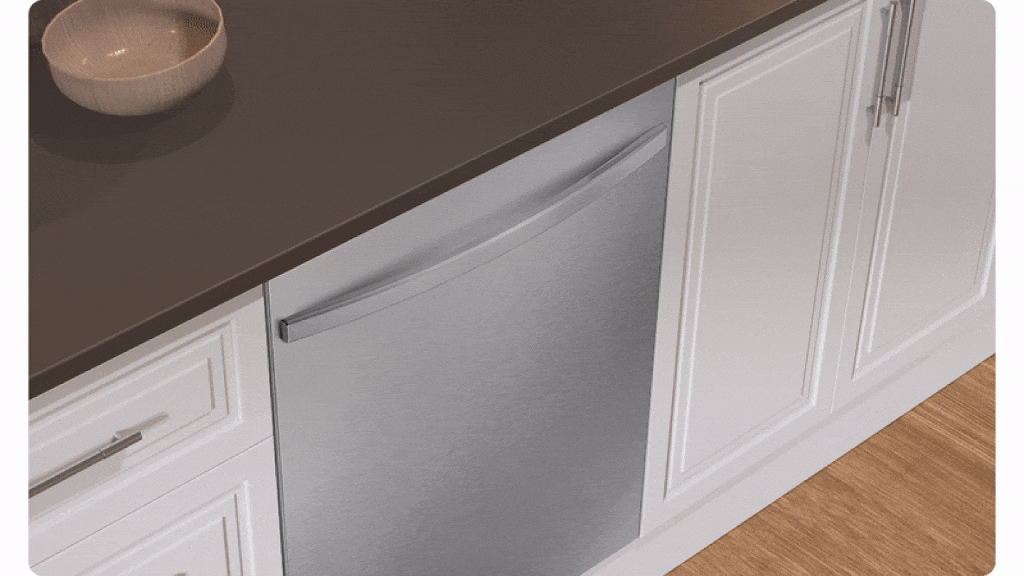 51 dBA Fingerprint-resistant Dishwasher with 3rd Rack | Samsung Canada