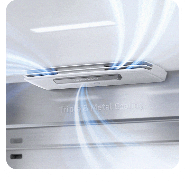 29 cu.ft. BESPOKE 36" 4Door Flex French Door Refrigerators with Matte