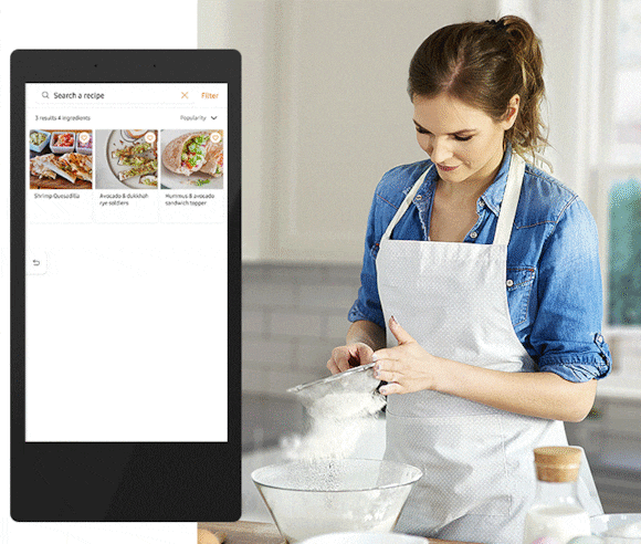 Easily prepare meals & shop for food