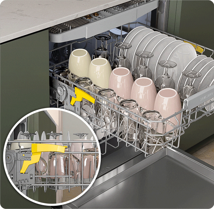 48 dBA Smart Dishwasher with StormWash™ Samsung Canada