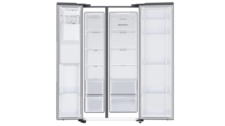 Side-by-Side Kühlschrank silber kaufen (RS6JA8811S9/EG) | Samsung DE