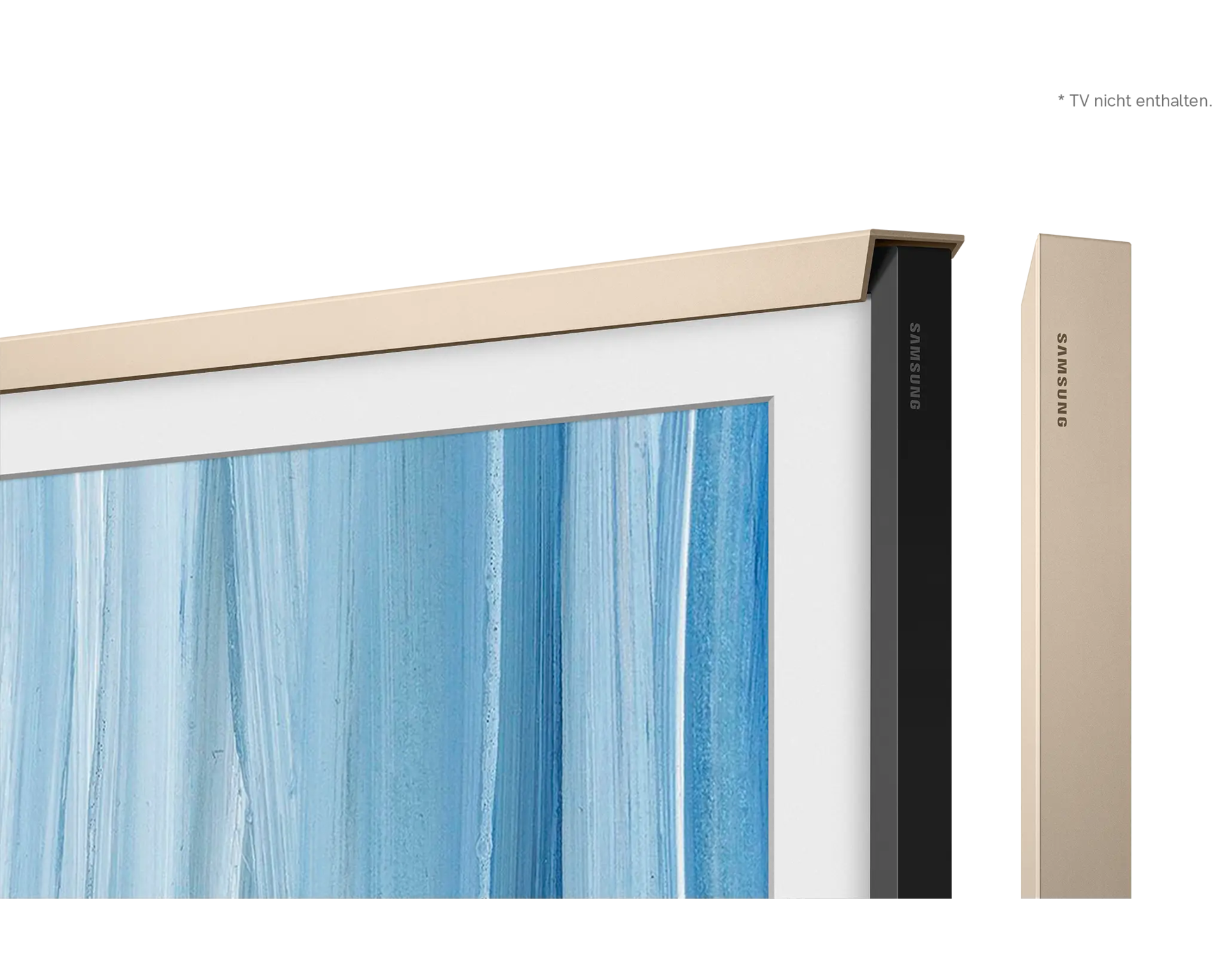 Samsung Anpassbarer Rahmen für 65" The Frame in 65 Zoll Sandgold