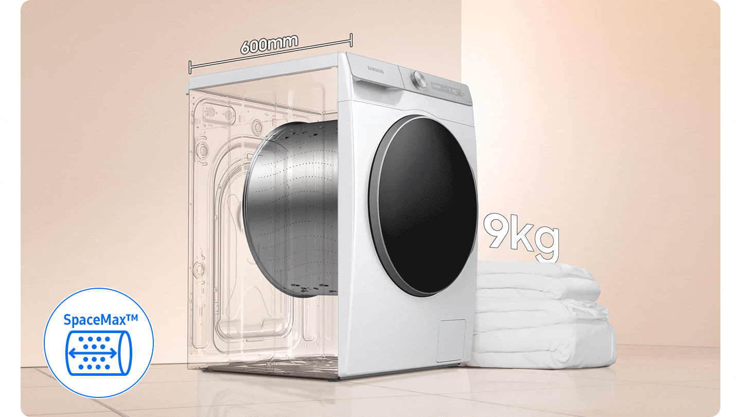 Lavelinge BESPOKE AI™ ecobubble™ 11kg WW11BB534DAW Blanc Samsung France