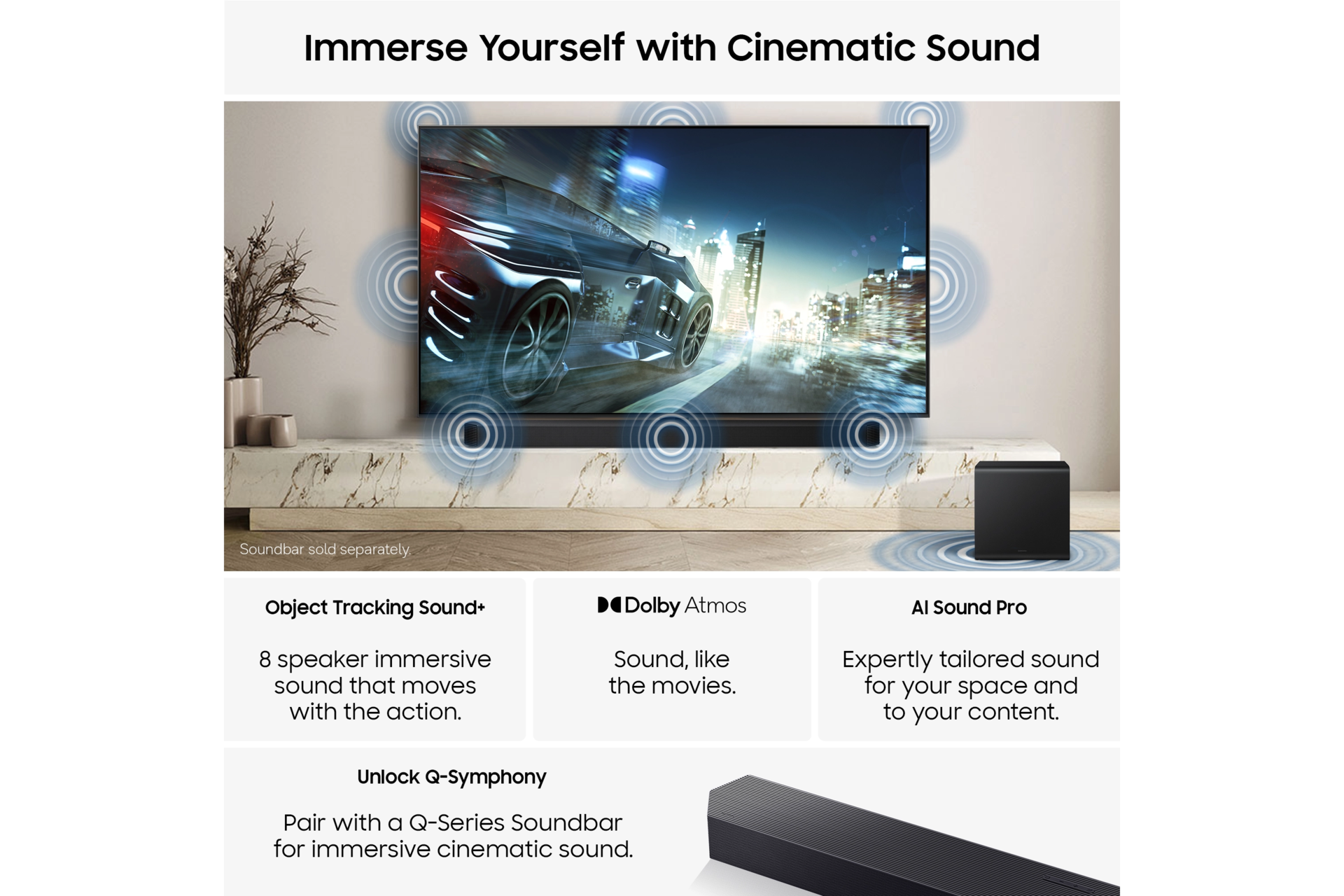 65" Micro RGB R95H 4K Vision AI Smart TV (2026) Black