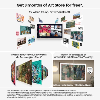 65" The Frame Pro Neo QLED 4K Vision AI Smart TV (2025) Black