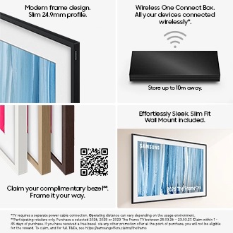 The Frame Pro LS03HW 4K Samsung Vision AI Smart TV (2026) Black