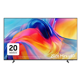 65" Mini LED M70H 4K Vision AI Smart TV (2026) Titanium Black