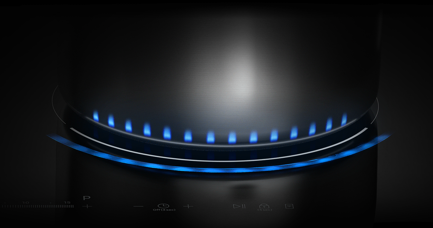 NZ6000K כיריים אינדוקציה חכמים עם Virtual Flame Technology‏ Samsung ישראל