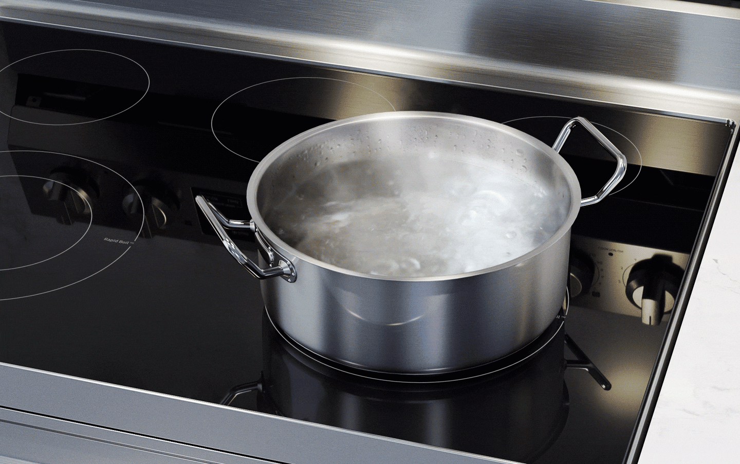 Cocina cualquier cosa más rápido y con mayor precisión